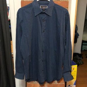 Michael Kors Navy blue w/ Light blue stripes